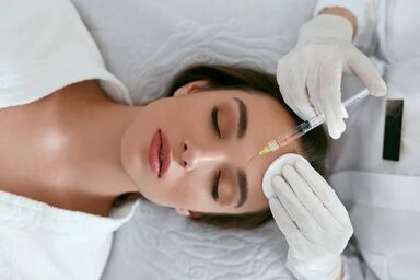 Уколы Диспорта в лоб и межбровье Уколы Диспорта в лоб и межбровье